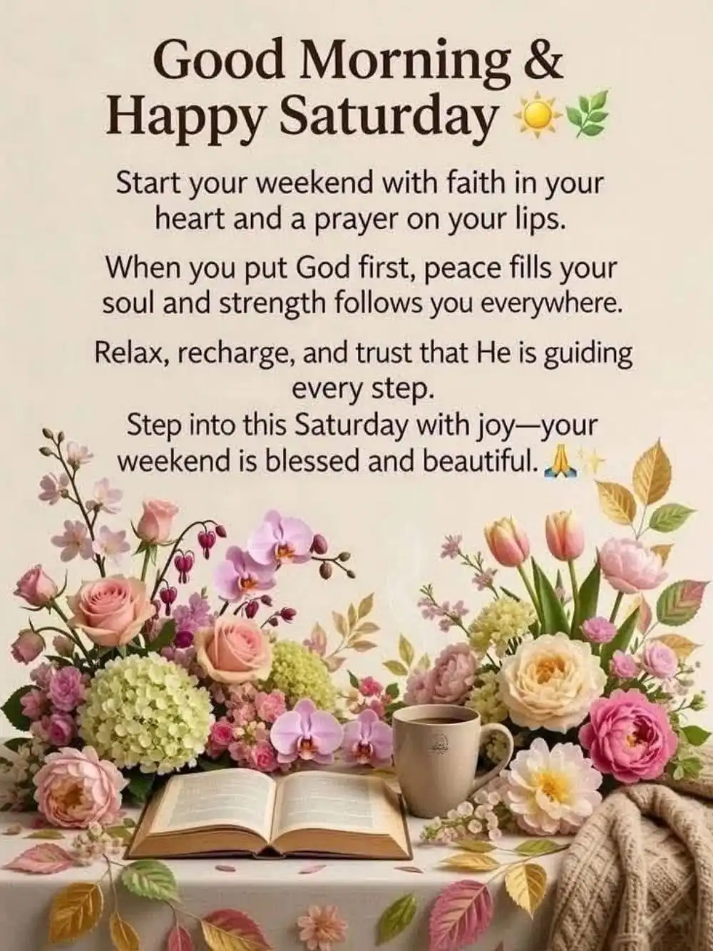Beautiful Saturday Blessings