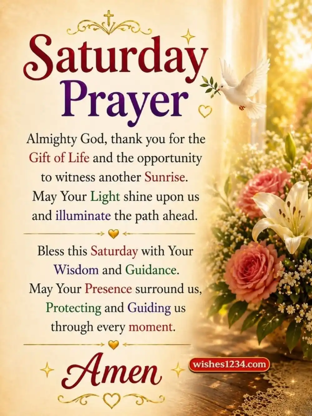 blessed saturday messages