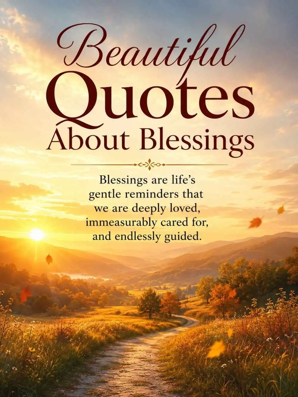 Beautiful Quotes About Blessings