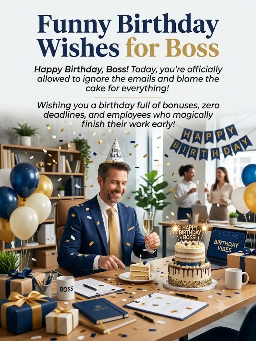 Birthday Message for Your Boss
