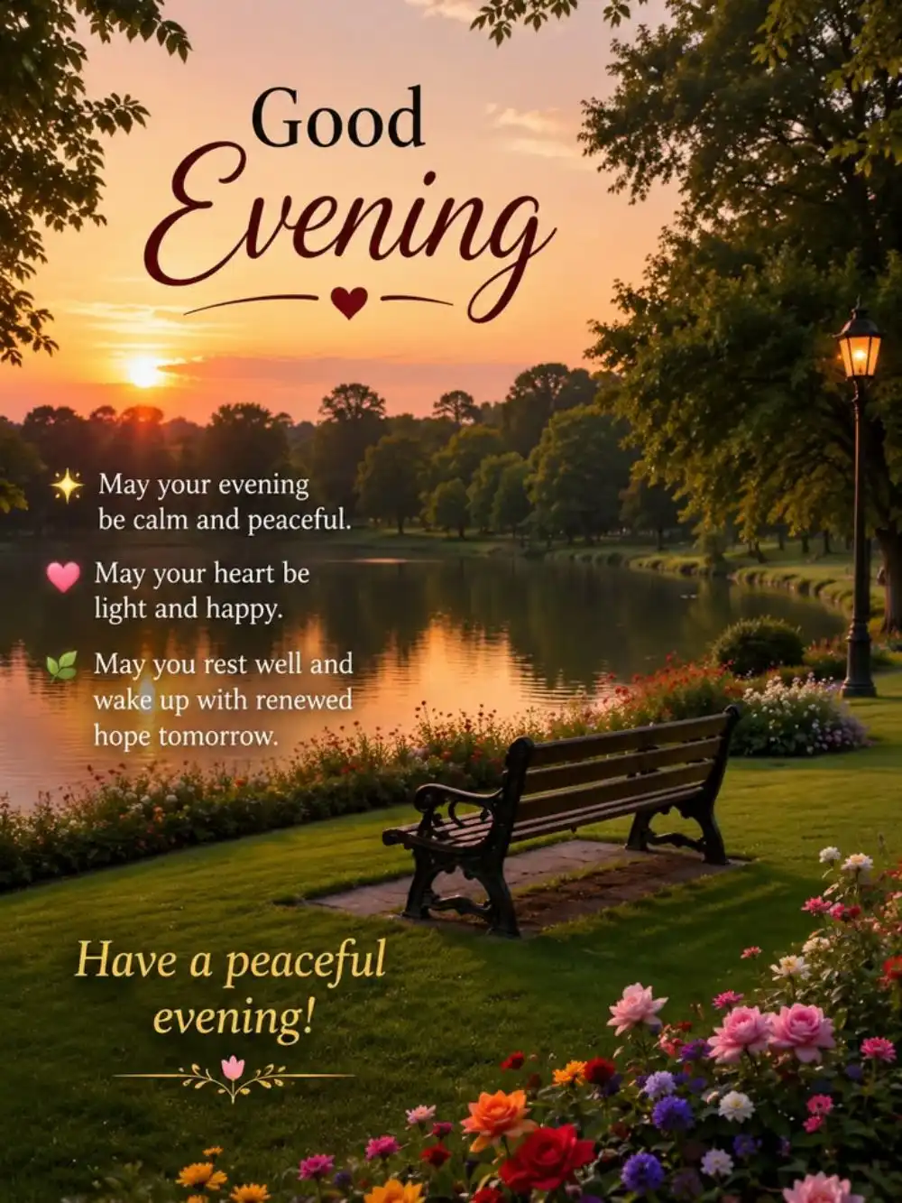 Blessed Evening Wishes