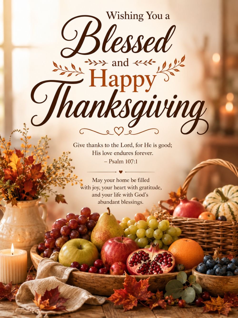 Blessed Happy Thanksgiving