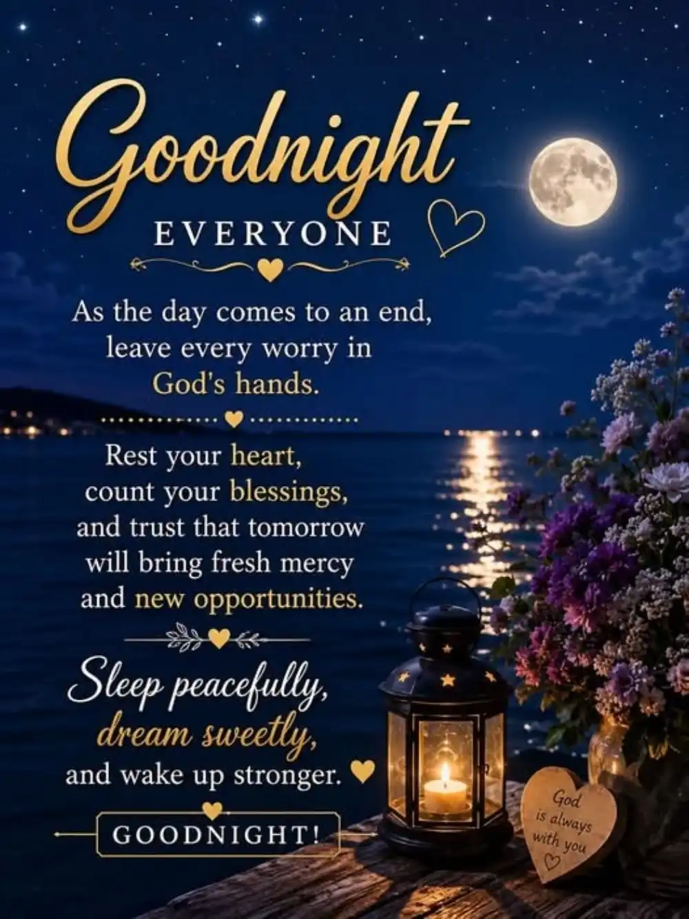 Blessed Night Messages and Prayers