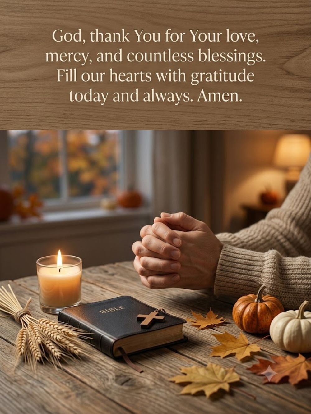 Blessed Thanksgiving Prayers