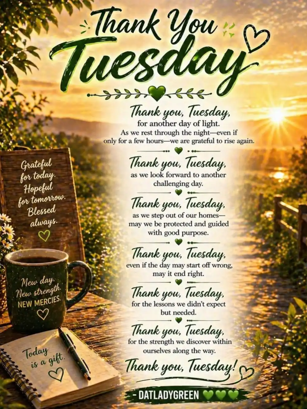 Blessed Tuesday Wishes