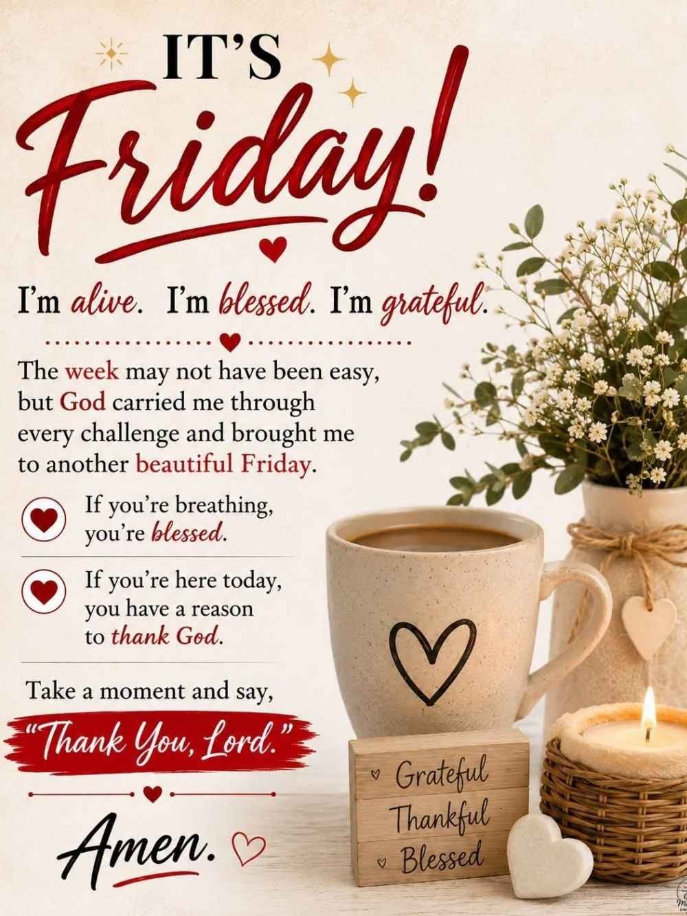 happy friday blessings