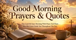 Good Morning Prayers & Quotes