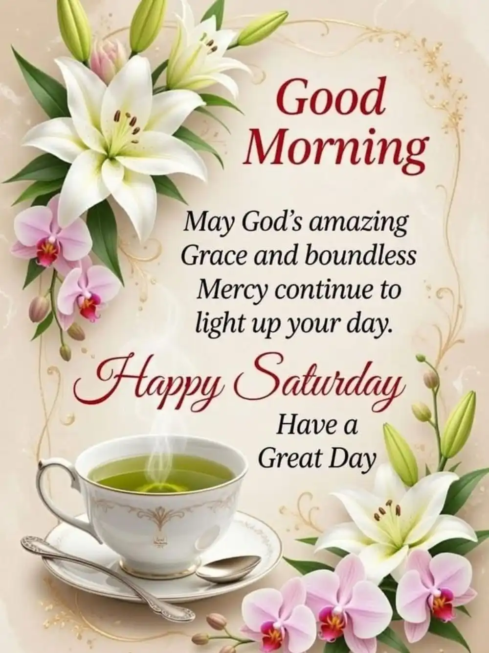 Good Morning Saturday Blessings Images