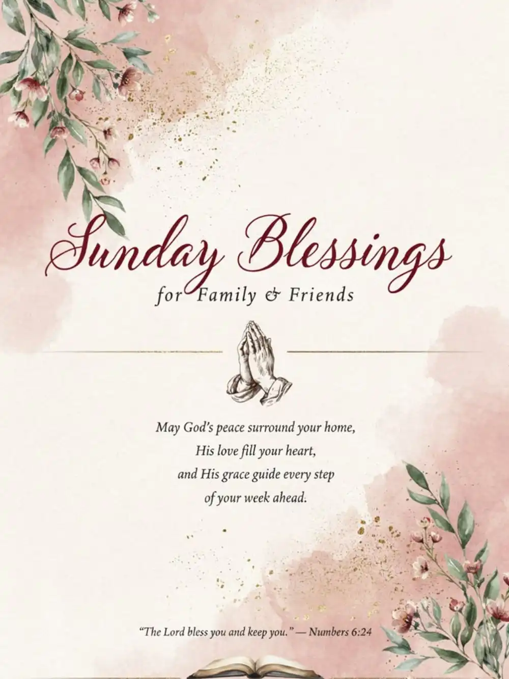 Good Morning Sunday Blessings