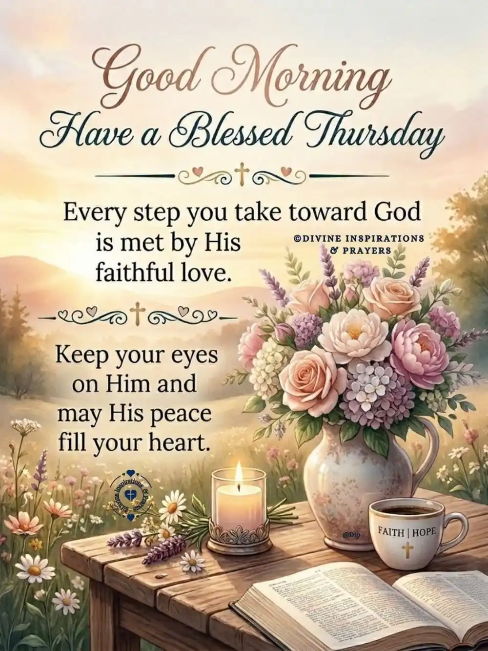 Good Morning Thursday blessings