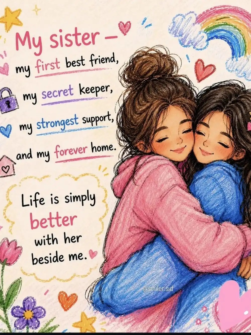Good Night Messages for Sister