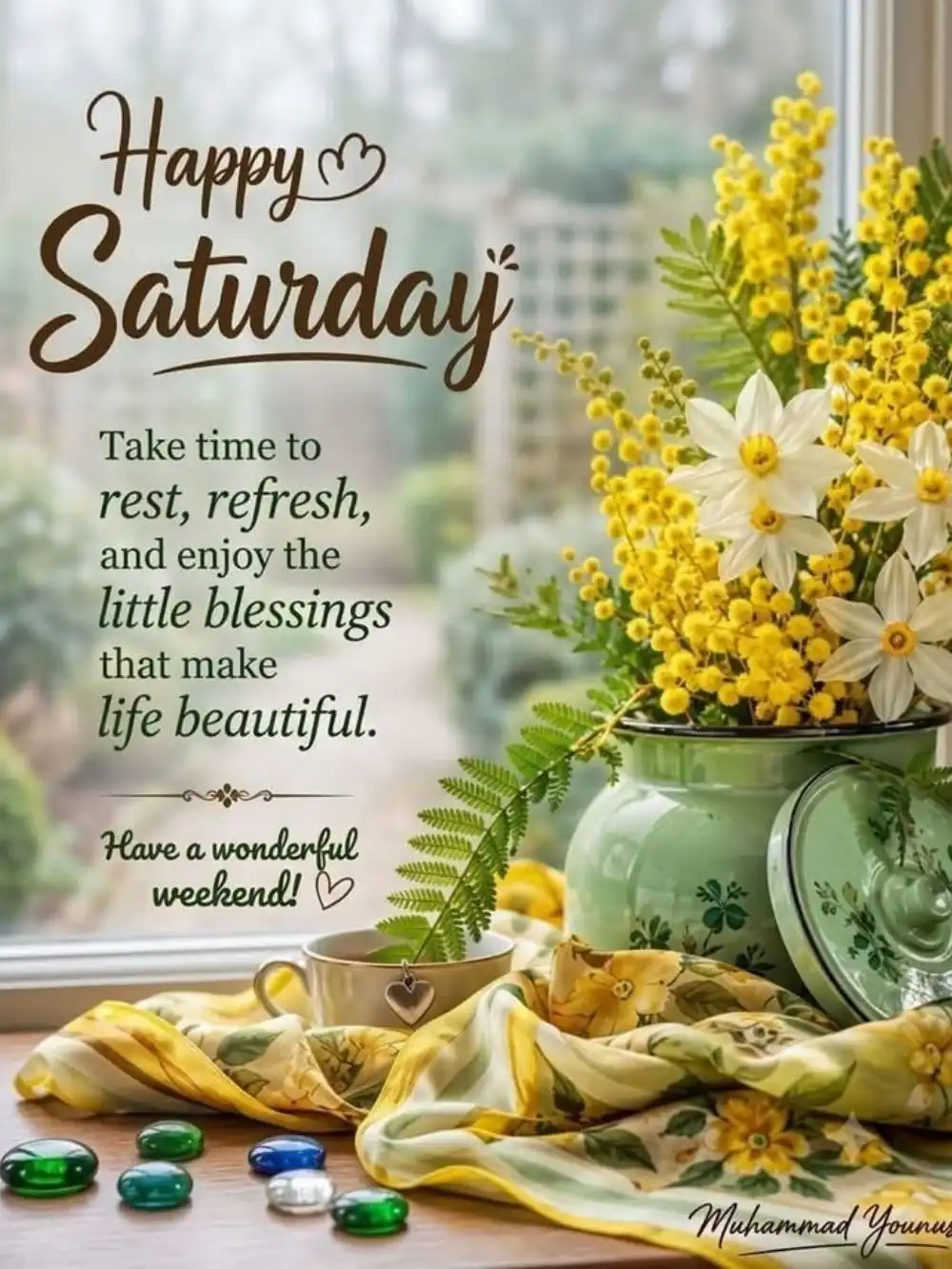 Good Saturday Morning Blessings