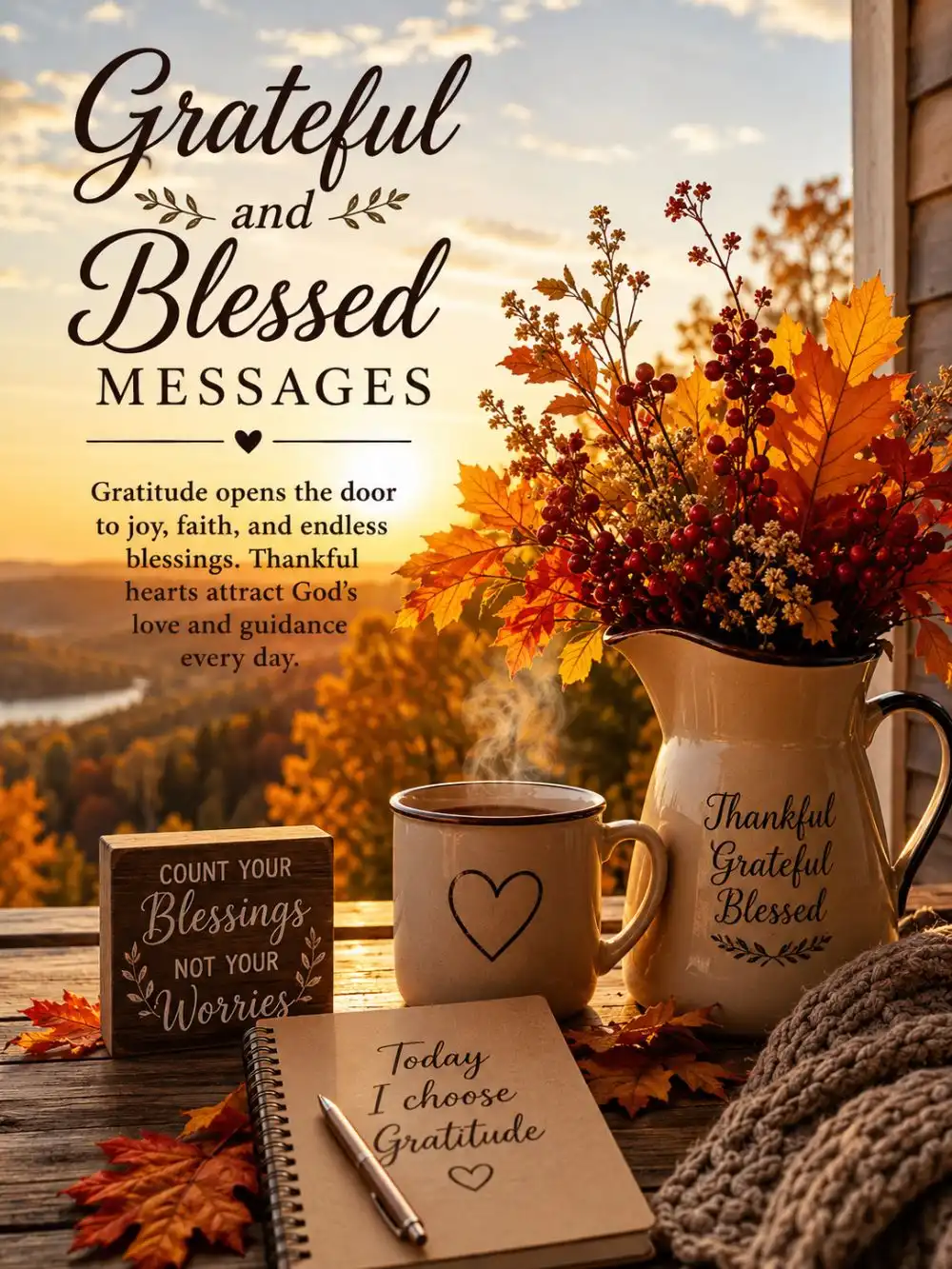 grateful and Blessed Messages