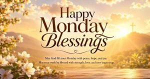 Happy Monday Blessings