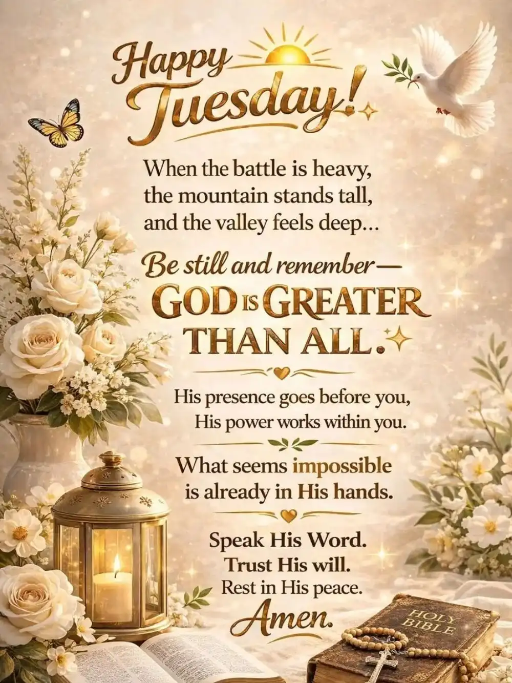 Happy Tuesday Blessings