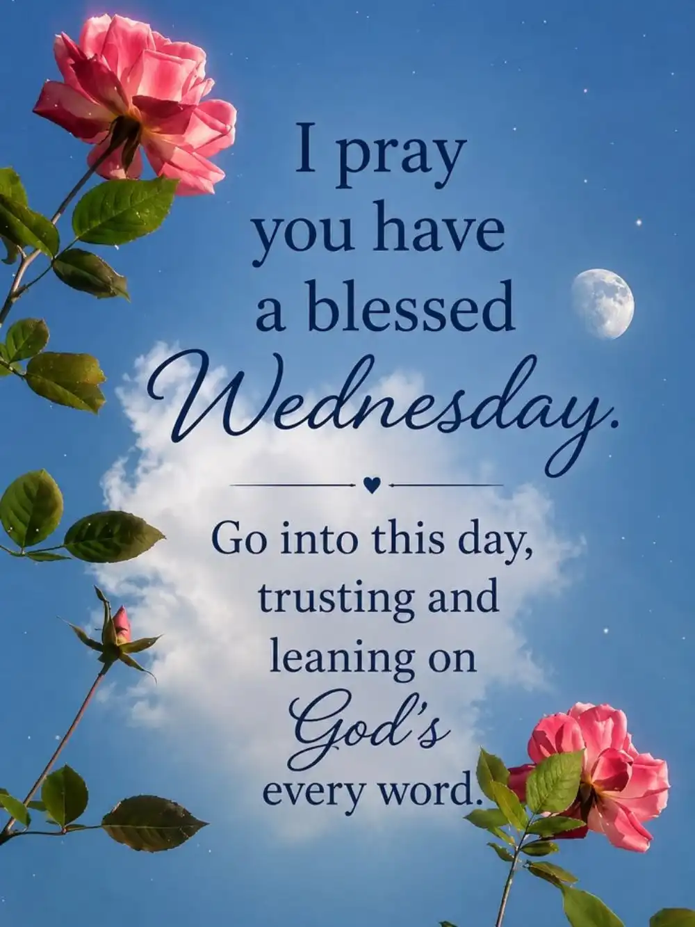 Peaceful Wednesday Evening Blessings