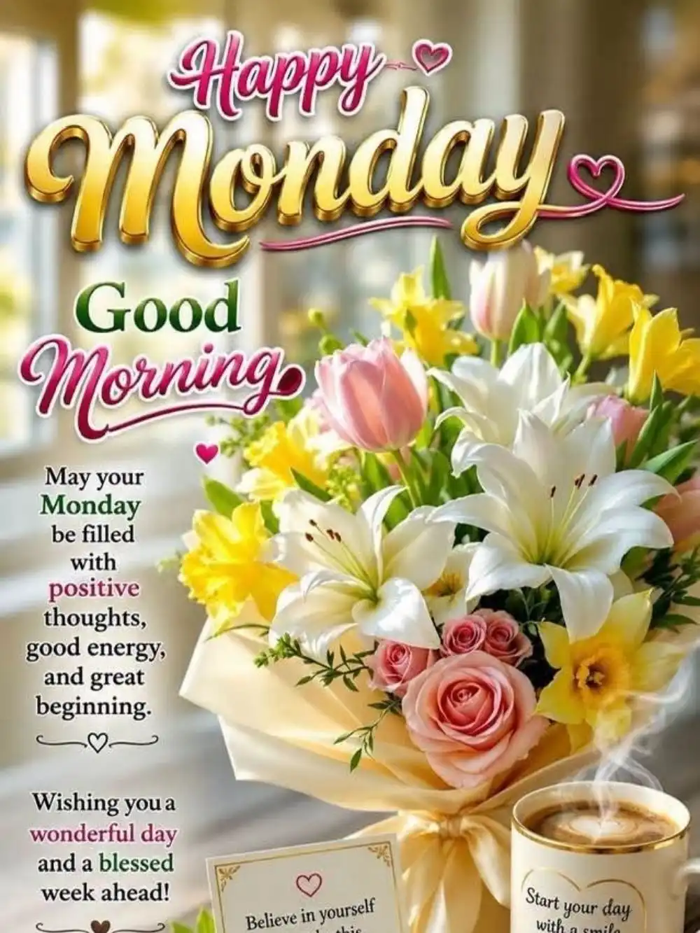 Positive Good Morning Monday Quotes