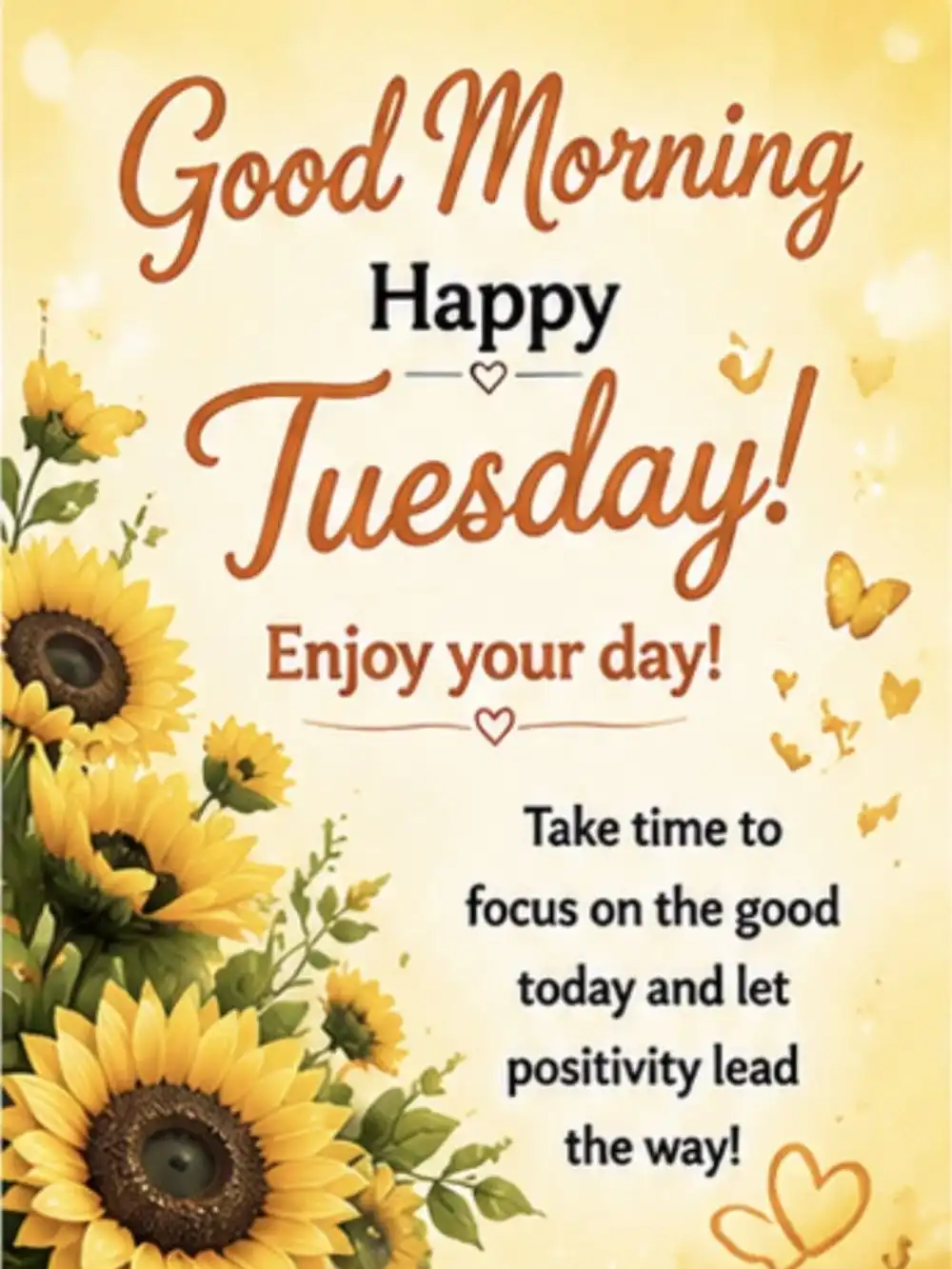 Short & Sweet Tuesday Wishes