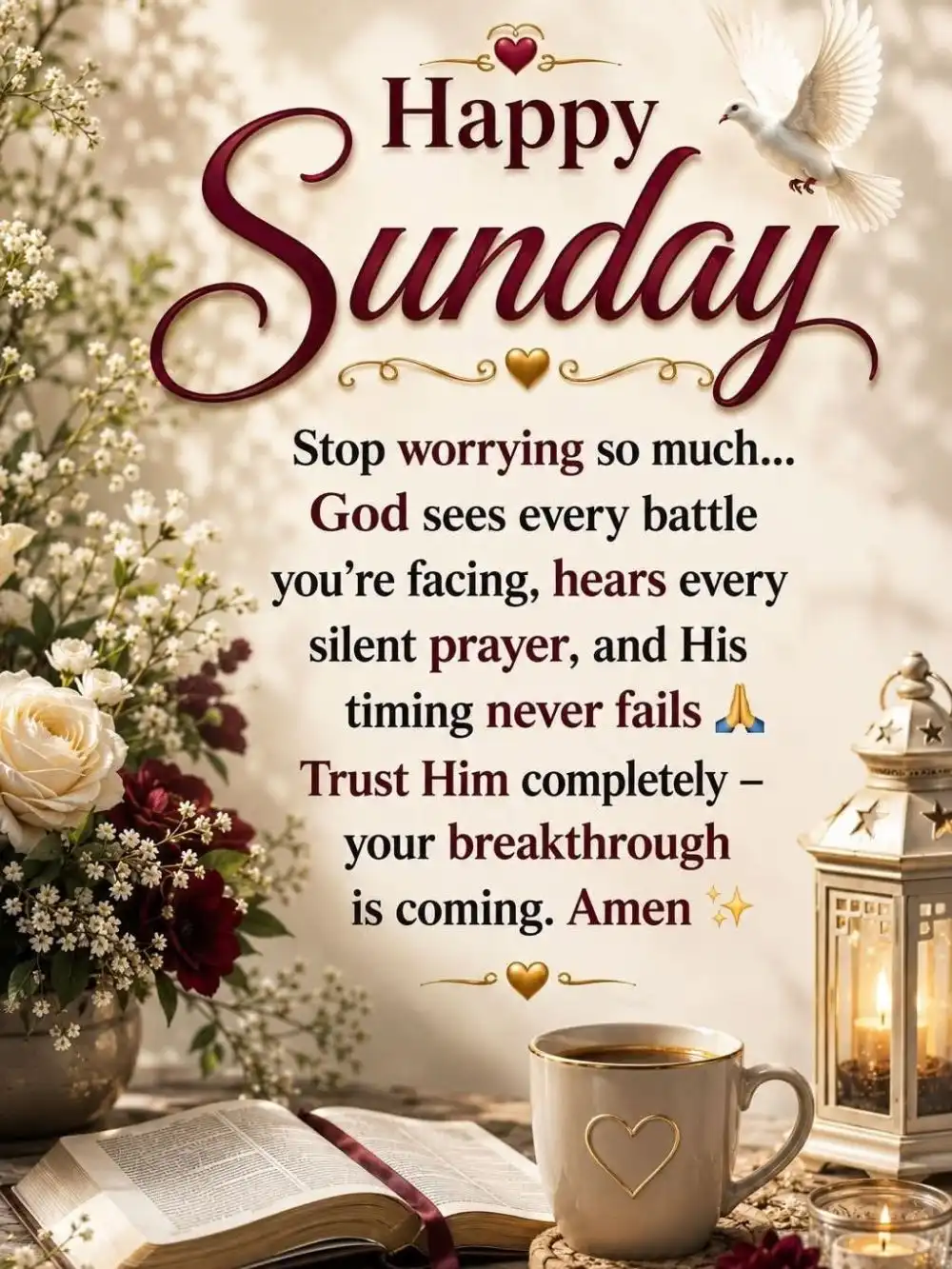 sunday blessings and prayers