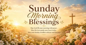 Sunday Morning Blessings