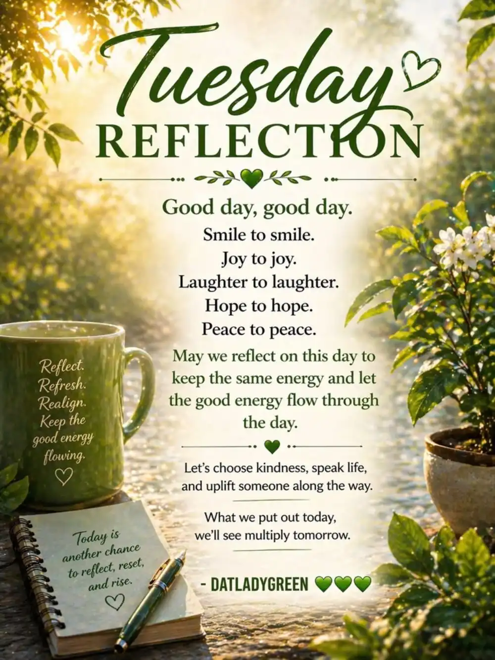 Tuesday Morning Blessings for Strength