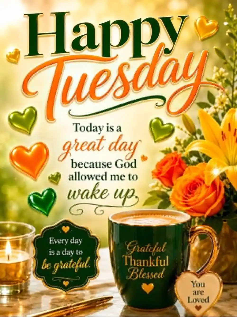 Tuesday Prayer Blessings