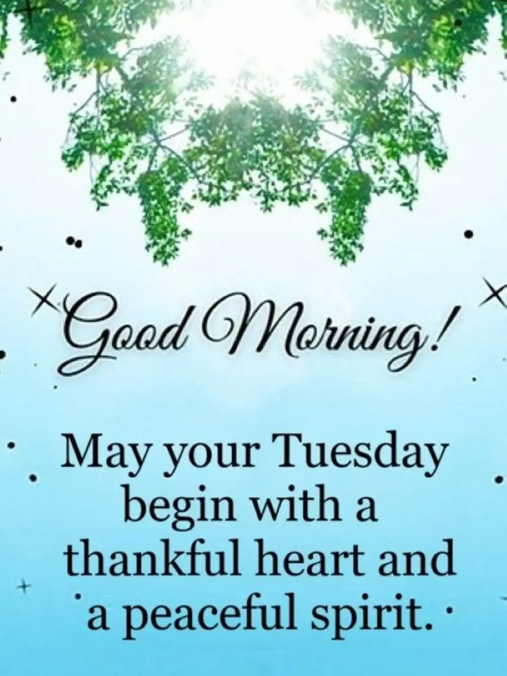 Tuesday Prayer Blessings