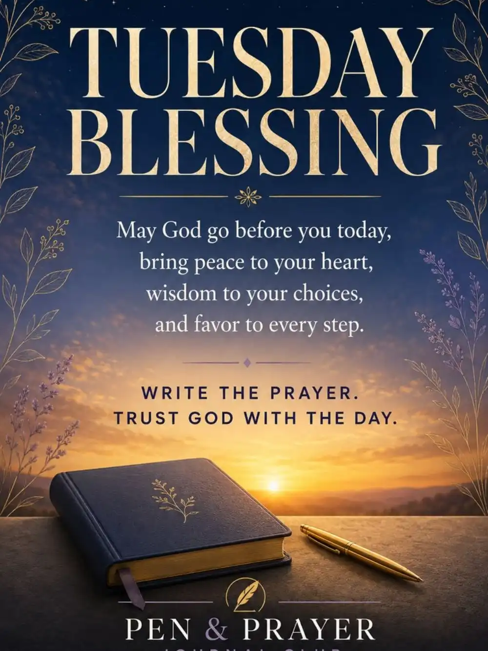 Uplifting Tuesday Morning Blessings