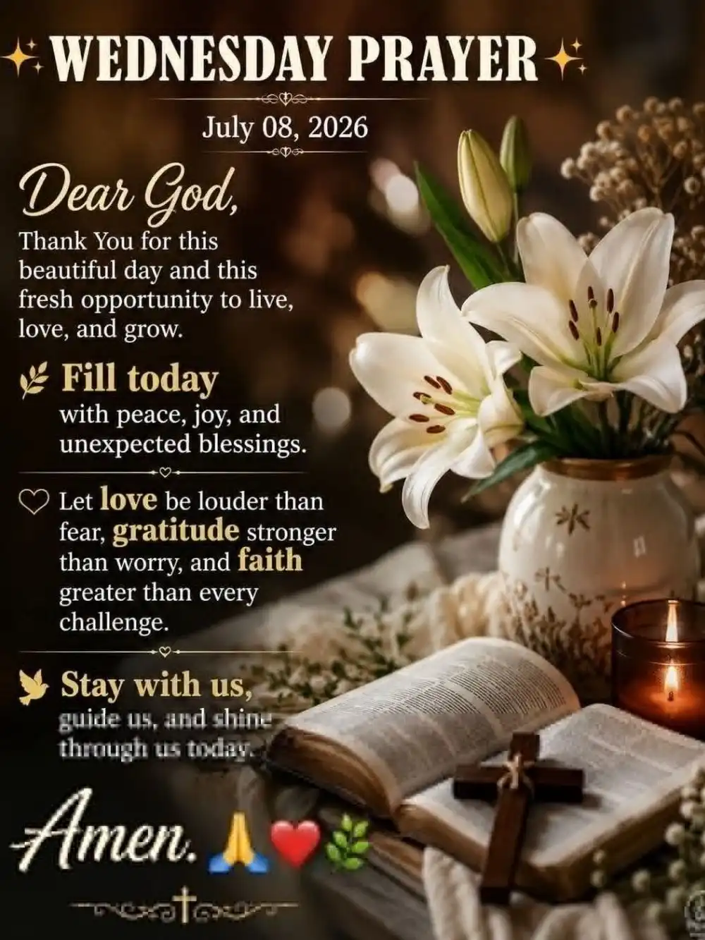 Beautiful Wednesday Good Morning Messages