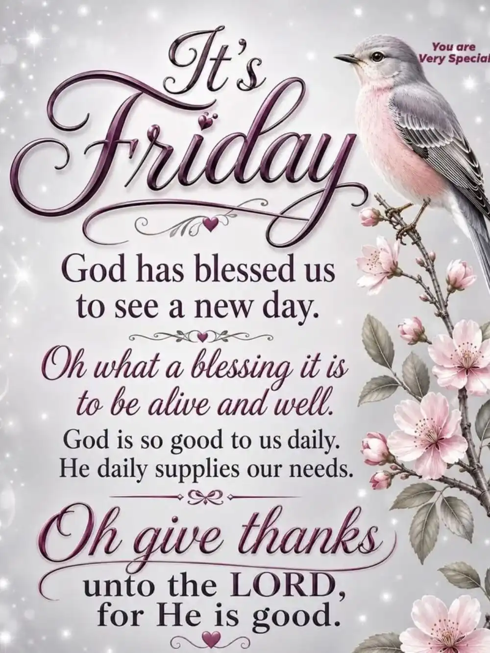 Friday Blessings for Family