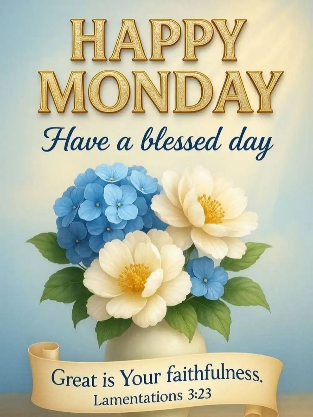 Good Afternoon Monday Blessings