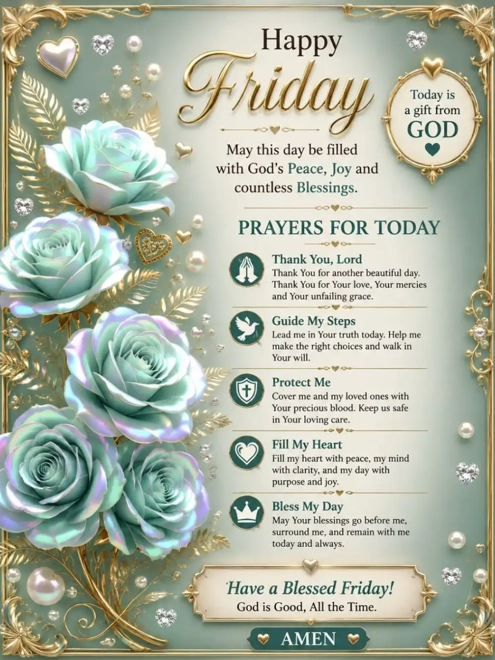 Happy Friday Blessings for Friends