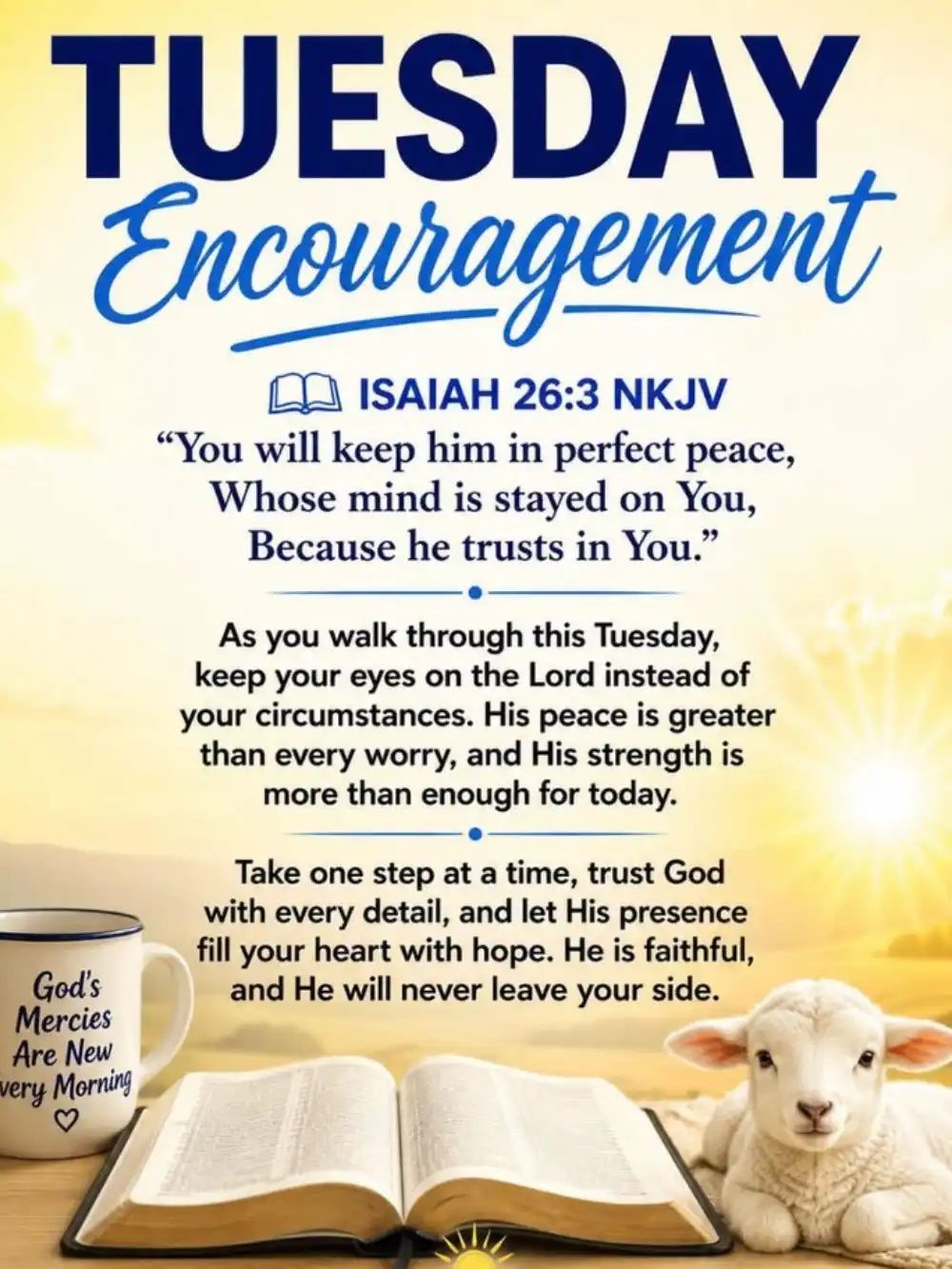 Happy Tuesday Morning Blessings