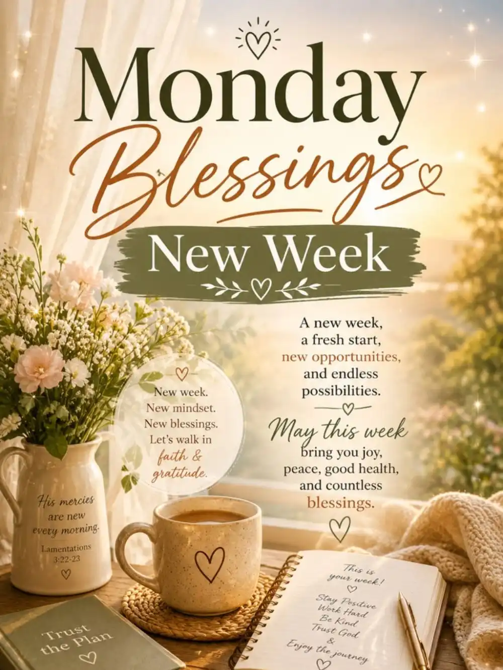 Monday Afternoon Blessings
