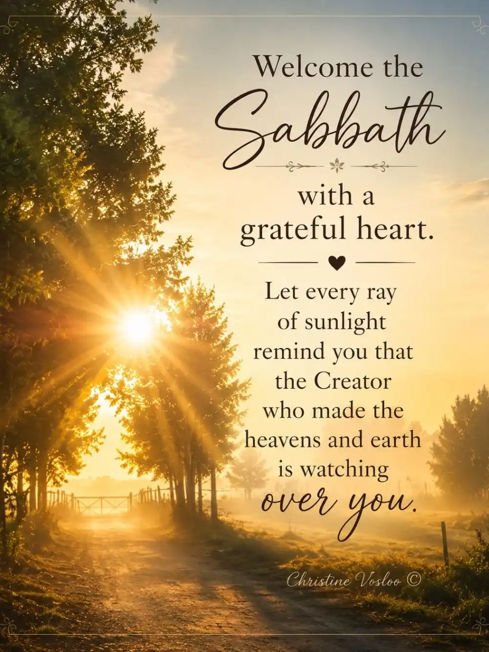 Sabbath Blessings Bible Verses