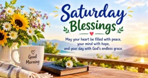 Saturday Blessings