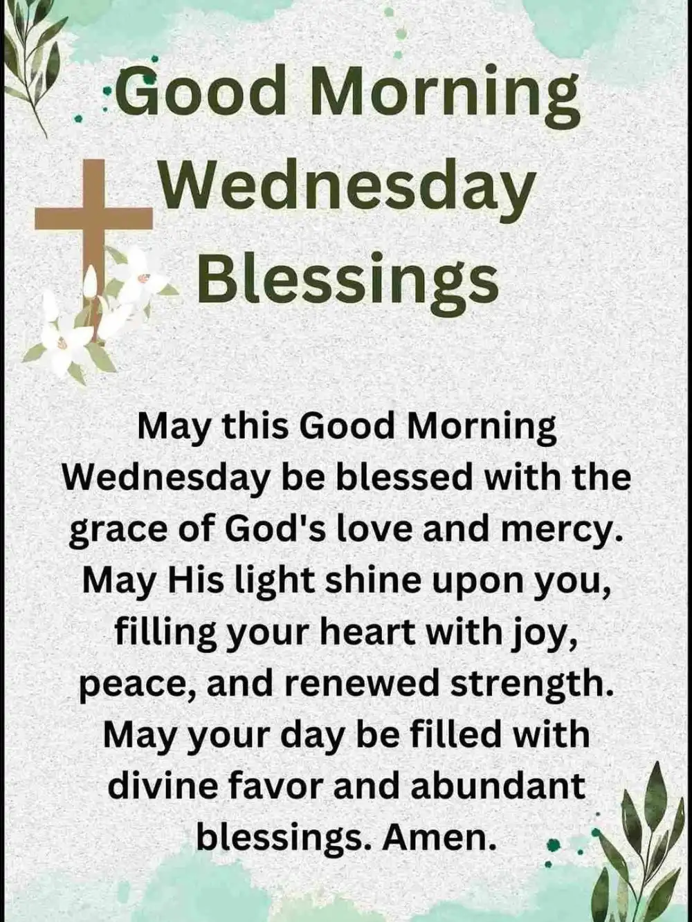 Best Wednesday Blessings